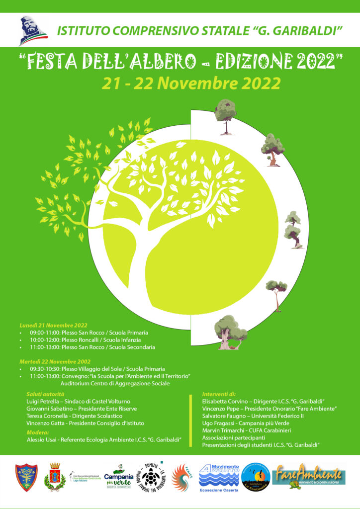 CIRCOLARE N. 31 – Festa dell’Albero – 21 e 22 Novembre 2022